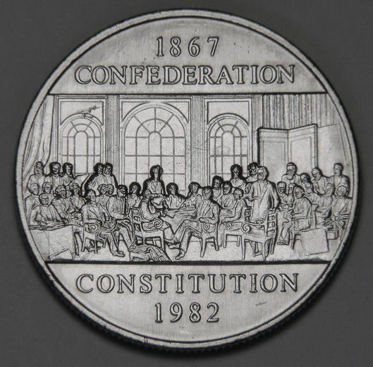 1982,-1-Dollar-Constitution,-Reverse-Die-Crack